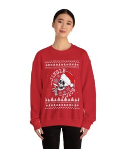 Jingle Juice Ugly Christmas Sweatshirt Womens