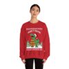 T-Rex Christmas Cookies Ugly Christmas Sweatshirt Womens