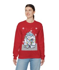 Yeti Ugly Christmas Sweatshirt For Women