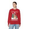 Merry Squirrelmas Ugly Christmas Sweatshirt Womens