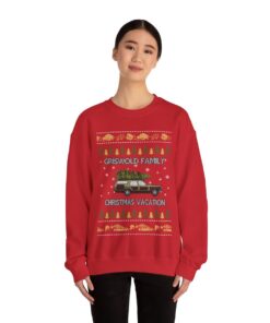 Griswold Family Christmas Vacation Ugly Christmas Sweatshirt Womens