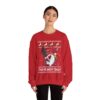 Adorable Gnome Ugly Christmas Sweatshirt Womens