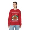 Gingerbread House Ugly Christmas Sweatshirt Womens