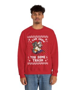 I Can Show You Some Trash Christmas Sweatshirt For Men