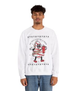 Alternative view of Christmas Tree Snack Christmas Sweatshirt For Men