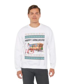 Alternative view of Hanukkah Shitters Full Christmas Sweatshirt For Men