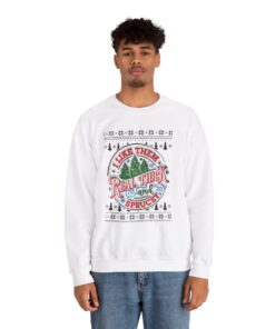 Alternative view of Real Thick And Sprucey Ugly Xmas Sweatshirt