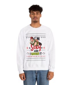 Alternative view of Sexy Gnome Christmas Sweatshirt For Men