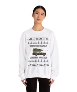 Alternative view of Griswold Family Christmas Vacation Ugly Christmas Sweatshirt Womens