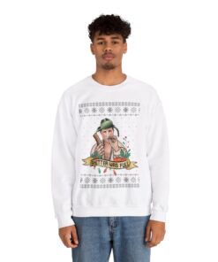 Alternative view of Christmas Vacation Cousin Eddie Shitters Full Christmas Sweatshirt For Men