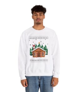 Alternative view of Gingerbread House Ugly Xmas Sweatshirt