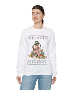 Alternative view of Christmas Vacation Cousin Eddie Shitters Full Ugly Christmas Sweatshirt Womens