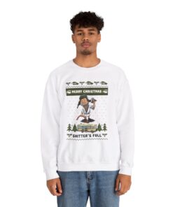 Alternative view of Shitters Full Ugly Xmas Sweatshirt