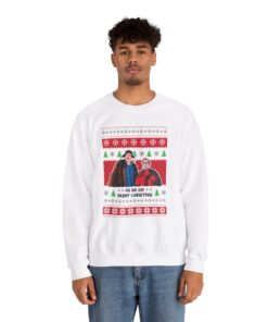 Alternative view of Cousin Eddie National Lampoons Christmas Vacation Christmas Sweatshirt Ugly