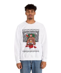 Alternative view of Barry Wood Christmas Sweatshirt For Men