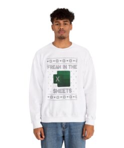 Alternative view of Freak In The Sheets Ugly Xmas Sweatshirt Unisex