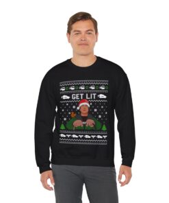 Get Lit With Clark Griswold Christmas Sweatshirt For Men
