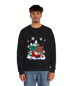 Barry Wood Santa Inappropriate Christmas Sweatshirt For Men