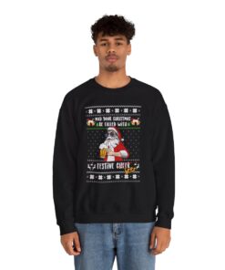 Festive Beer Funny Ugly Christmas Sweatshirt For Unisex 21