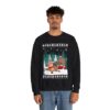 Its The Most Wonderful Time For A Beer Santa Barry Wood Christmas Sweatshirt For Men