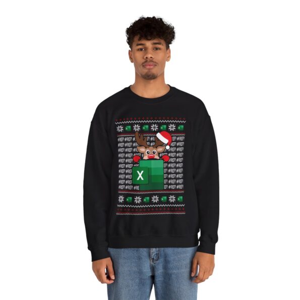 Reindeer Freak In The Sheet Christmas Sweatshirt For Men