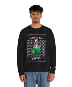 Santa Skeleton Christmas Sweatshirt For Men