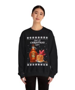 Maple Syrup Full Of Christmas Spirit Ugly Sweater For Women