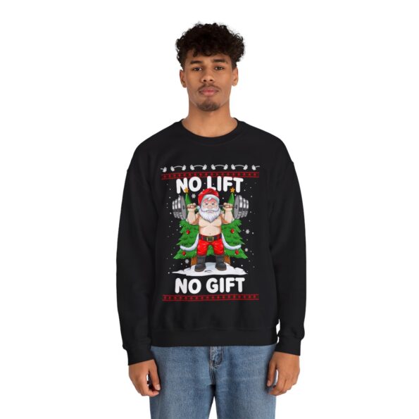 No Lift No Gift Christmas Sweatshirt For Men