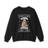 Meowy Catmas Christmas Sweatshirt Ugly For Unisex