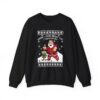 When I Think About You I Touch My Elf Christmas Sweatshirt Ugly