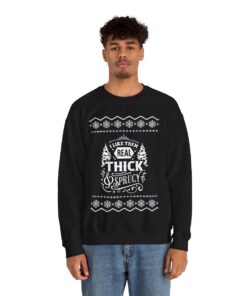 Real Thick And Sprucy Christmas Sweatshirt For Men
