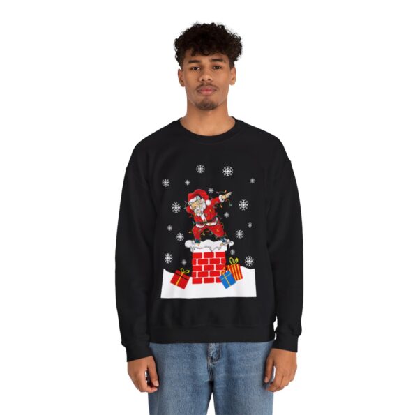 Dabbing Santa Christmas Sweatshirt For Men