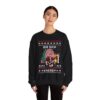 Big Nick Energy Santa Womens Ugly Christmas Sweatshirt