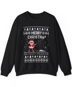 Alternative view of Merry Christmas Funny Santa Women's Ugly Sweater