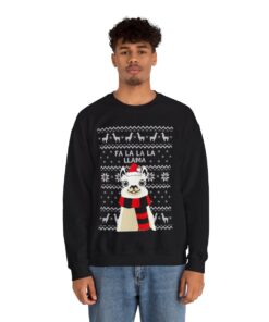 Llama Christmas Sweatshirt For Men