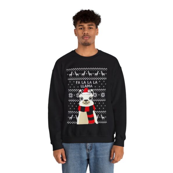 Llama Christmas Sweatshirt For Men