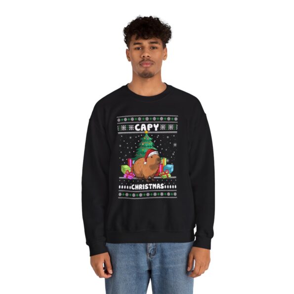 Cute Capybara Ugly Xmas Sweatshirt