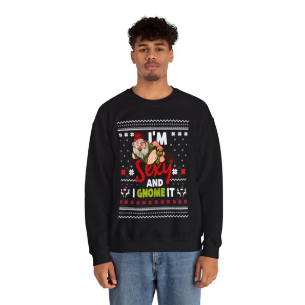 Sexy Gnome Christmas Sweatshirt For Men