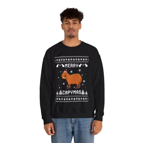 Merry Capymas Christmas Sweatshirt For Men