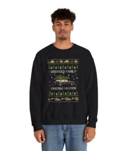 Alternative view of Griswold Family Christmas Vacation Christmas Sweatshirt Ugly
