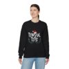 Tinsel Tits Ugly Christmas Sweatshirt Womens
