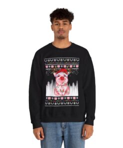 Pig Lovers Christmas Sweatshirt For Men