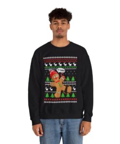 Oh Snap Gingerbread Christmas Sweatshirt For Men