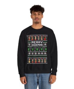 Merry Dickmas Christmas Sweatshirt For Men