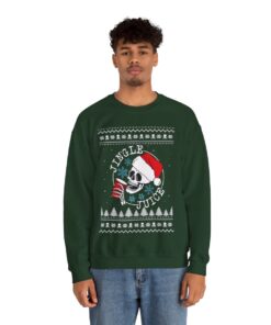 Alternative view of Jingle Juice Beverage Christmas Sweatshirt For Men