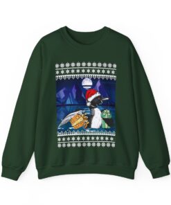 Alternative view of Leave Me A Loon Funny Ugly Christmas Sweatshirt For Women