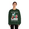 Santa's Twerkshop Naughty Ugly Christmas Sweatshirt For Women