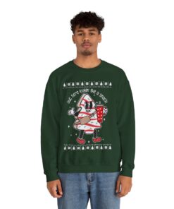 Christmas Tree Snack Christmas Sweatshirt For Men