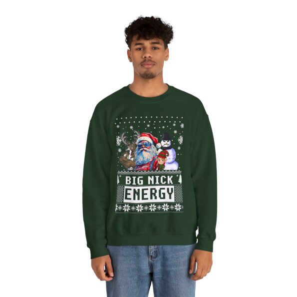 Big Nick Energy Ugly Xmas Sweatshirt For Men