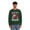 Santa Playing Golf Christmas Sweatshirt For Men